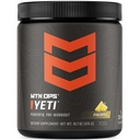 MTN OPS Yeti Bebida energética pré-treino em pó com creatina, 200mg de cafeína e BCAAs com Beta Alanine, 30-Serving Tub, Abacaxi esmagamento
