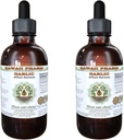 Extrato líquido sem álcool de alho, alho orgânico (Allium sativum) Glicerite em pó seco Hawaii Pharm Natural Herbal Supplement 2x2 oz