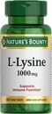 L-Lysine da recompensa da natureza, 1000mg, 60 comprimidos