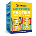 Quantum Energy Square: Barra de Energia com Cafeína e proteína 10g. Delicioso lanche saudável no go. (Vegan, sem glúten, sem soja, sem leite) (Variety 8-Pack)