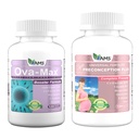 América Medic & Science OVA-Max Vitaminas Pré-Natais para Mulheres (120 Cápsulas) e Preconception Plus (180 Cápsulas)