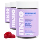 O Positiv MENO Gummies for Menopause, 30 Servings (Pack of 3) - Suplementos sem hormônios para mulheres com preto Cohosh & Ashwagandha KSM-66 - Ajuda a aliviar flashes quentes, suores noturnos, & Mood Swings