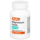Óxido de magnésio de rugby 400 mg Comprimidos - Suplemento dietético - Sem glúten - 120 Count (1 embalagem)