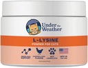 Sob o tempo Pet L-lisina em pó suplemento de gato □ Pó de Lysina Formulado Vet Natural para gatos e gatinhos □ Promove o equilíbrio saudável Imune Suporte e aumentar a resposta geral à saúde (2,54 Oz)