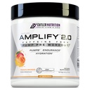 Cutler Nutrição Amplificar bomba pré-treino Cafeína livre de óxido nítrico Booster contendo Arginina e Citrulina pré-treino para bombas máximas