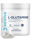 Revive Gut L-Glutamina pó MD - Recuperação muscular & Imune Sistema Booster para adultos - Promove saúde digestiva & reduz a dor muscular - Imunidade & Digestão Vegan Puro L Glutamina Suplemento