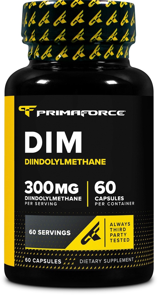 Primaforce DIM Supplement (Diindolilmetano) 300mg, 60 cápsulas