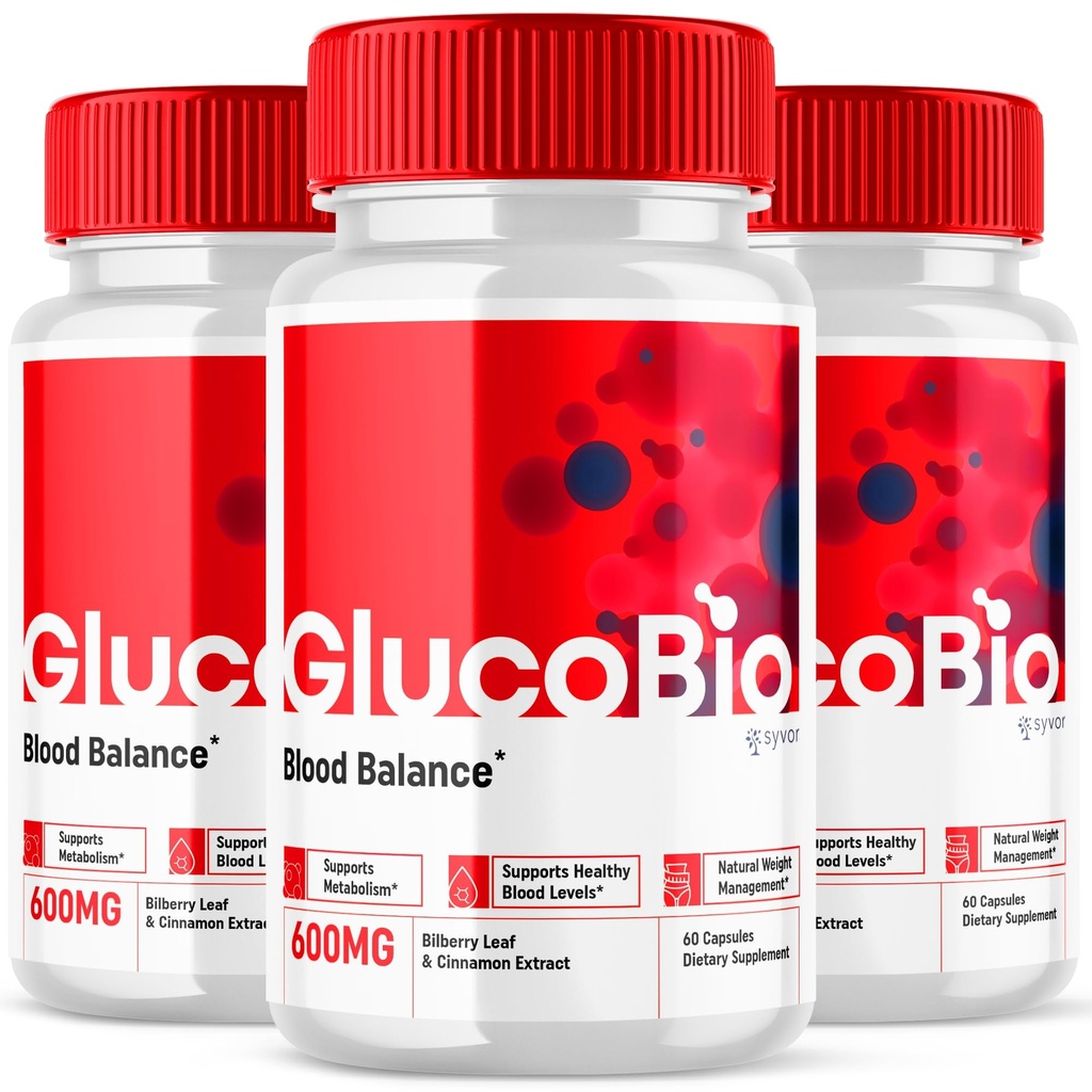 (3 Pack) Cápsulas Glucobio, Gluco Bio Advanced Glyco Suporte Fórmula comprimidos, Glucobio Suplemento de força extra, Glucobio Natural Ingredientes Glicogen Suporte, Gluco Bio Glycogen Avaliações (180 Cápsulas)