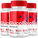 (3 Pack) Cápsulas Glucobio, Gluco Bio Advanced Glyco Suporte Fórmula comprimidos, Glucobio Suplemento de força extra, Glucobio Natural Ingredientes Glicogen Suporte, Gluco Bio Glycogen Avaliações (180 Cápsulas)