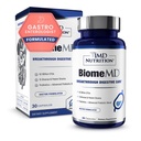 1MD Nutrition BiomeMD Probióticos 62 bilhões de UFCs, 15 Strains abrangentes - Pro & Prebióticos - Doutor-Formulada para Saúde Digestiva e Suporte Imune
