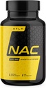 NAC por HTLT 600 mg de N-Acetil Cysteine por serviço Suplemento de suporte de fígado