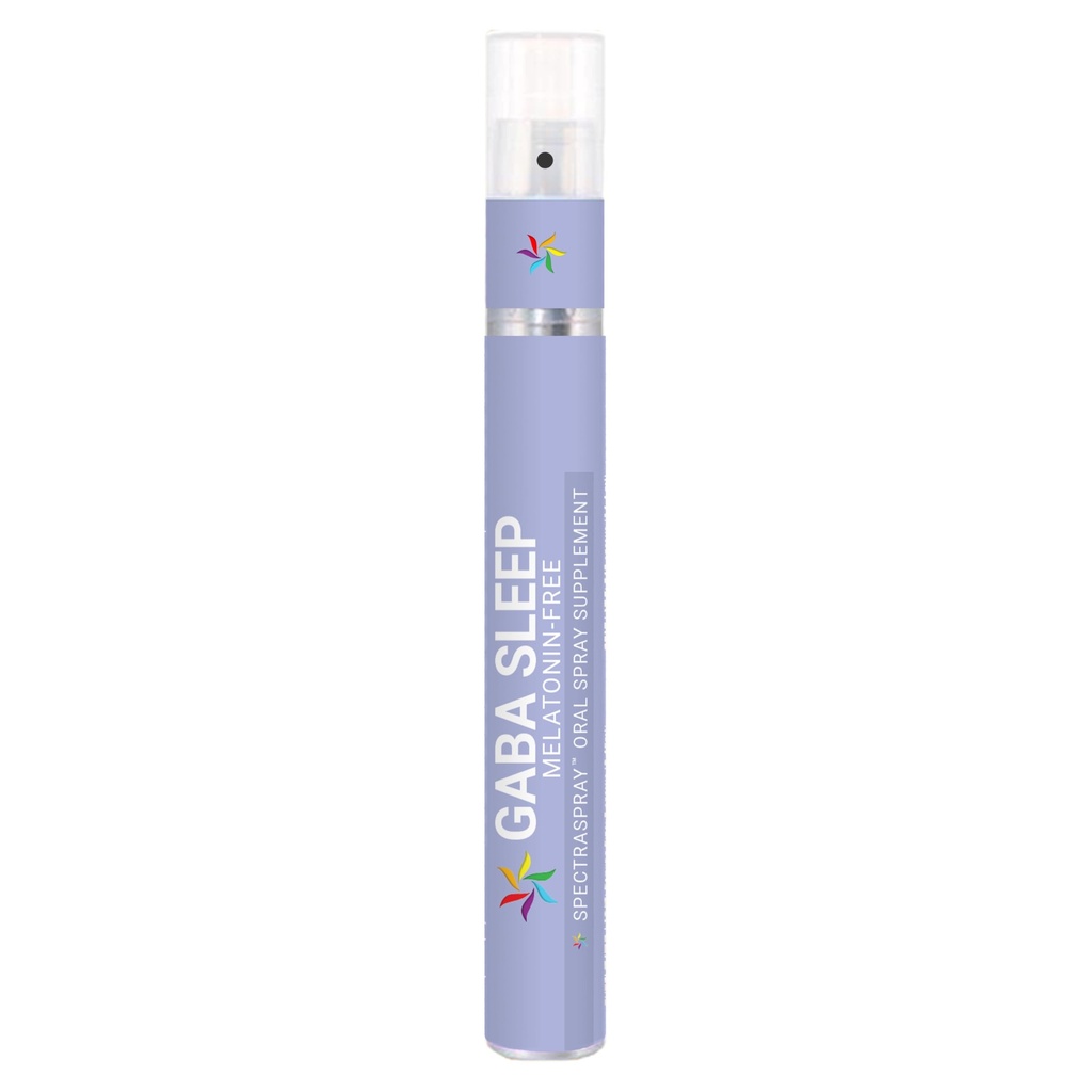Suplemento de pulverização de suporte de sono GABA gratuito de melatonina -Vegan, spray oral natural e eficaz com GABA, L-Theanina, 5 HTP e mistura de ervas. Não OGM, sem melatonina, fornecimento de 30 dias