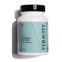 Veracity Cortisol Calming - Estresse clinicamente comprovado e suporte ao sono Suplemento - Reduz a tensão e melhora a clareza mental com mistura natural de adaptogênios - 60 cápsulas