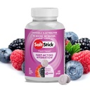 Eletrolítico SaltStick FastChews - 120 Eletrolitos Misturados de Berry Chewable - Comprimidos Sal para Correr e Hidratação, Eletrolítico Mastiga - 120 Contagem