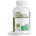 Bronson Saw Palmetto Força Extra Suporta Função de Próstata Saudável & Apoio à Saúde Urinária - Não OGM, 250 Cápsulas Vegetarianas
