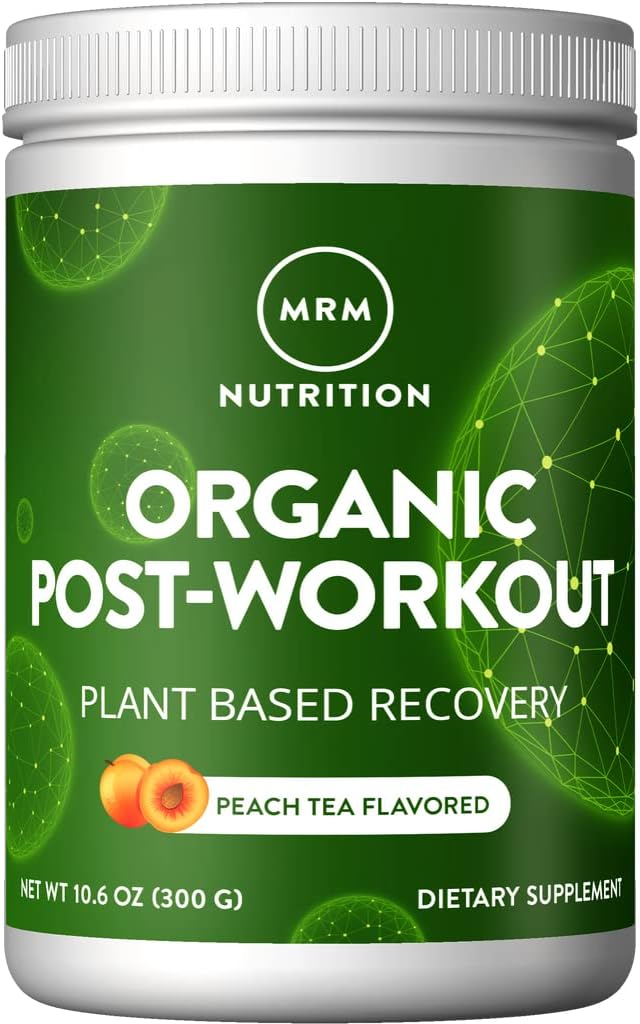 MRM Organic Post Workout, Recuperação Baseada em Planta, 10.6 Ounce