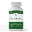 Ingredientes originais puros chlorela, (100 cápsulas) sempre puro, sem aditivos ou enchimentos, laboratório verificado
