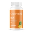 Celebre Vitaminas Suplemento de Ferro com 60mg Ferro & Vitamina C – Citrus Mastigables para pacientes bariátricos, Bypass gástrico & Gastrectomia de manga Suporte 30 comprimidos para pós-cirurgia