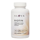 Alaya Naturals - Biotin 10.000mcg, 90 Cápsulas - Suporta Cabelo Saudável, Pele e unhas