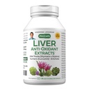 ANDREW LESSMAN Fígado Anti-Oxidante Extrai 30 Cápsulas - Suporta os tecidos de trabalho duro do fígado, promove ótima saúde e função do fígado. Extratos de alcachofra, alcaçuz e alcaçuz