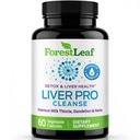 Fígado Cleanse Detox & Repair - Fatty Fígado Repair Detox Complex Supplement w/Choline, Zinco, Cardo de Leite, Raíz de dente-de-leão, Turmérica, Burdock, Alcachofra - Suplemento de Apoio ao Fígado