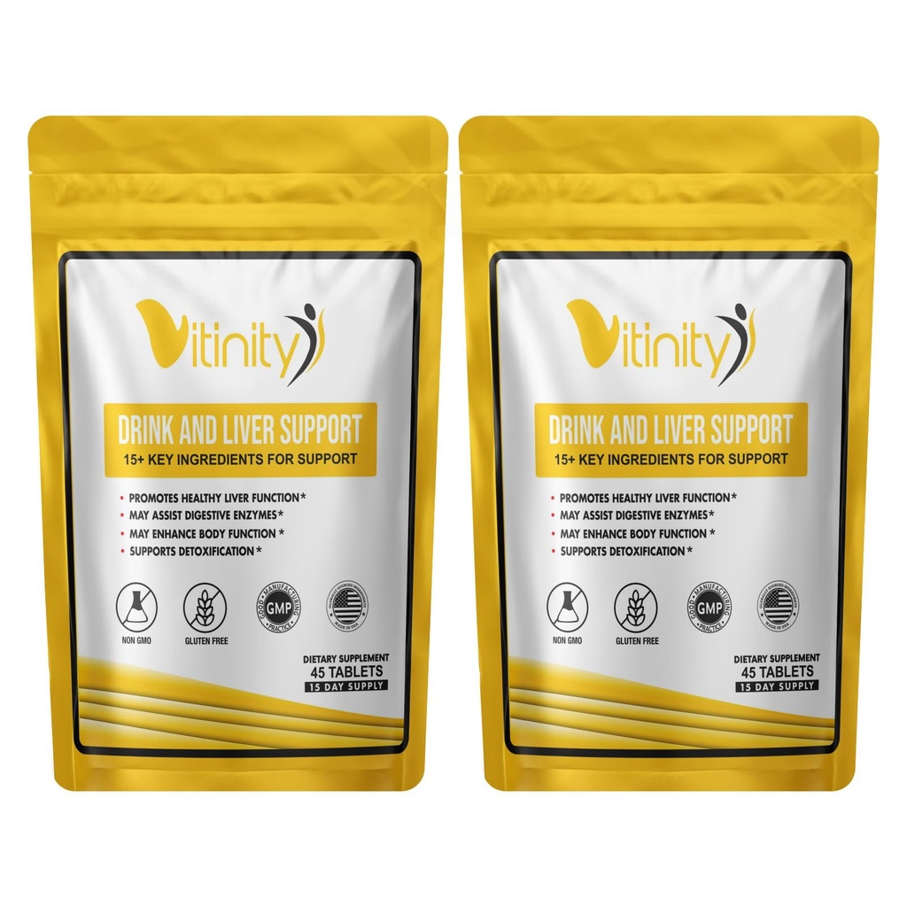 Anti Bebida Suplemento de suporte de fígado-15+Ingredientes chave para suporte de desejo, Saúde do fígado,Kudzu, Cardo de leite,Holy Basil,DHM,Todas as limpezas naturais,Redução de Gradual,Comprimidos nutrientes (30 dias)