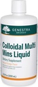 Marcas Genestra Coloidal Multi Mins Liquid - Mineral Coloidal - Natural Orange Flavor - 33 Servings