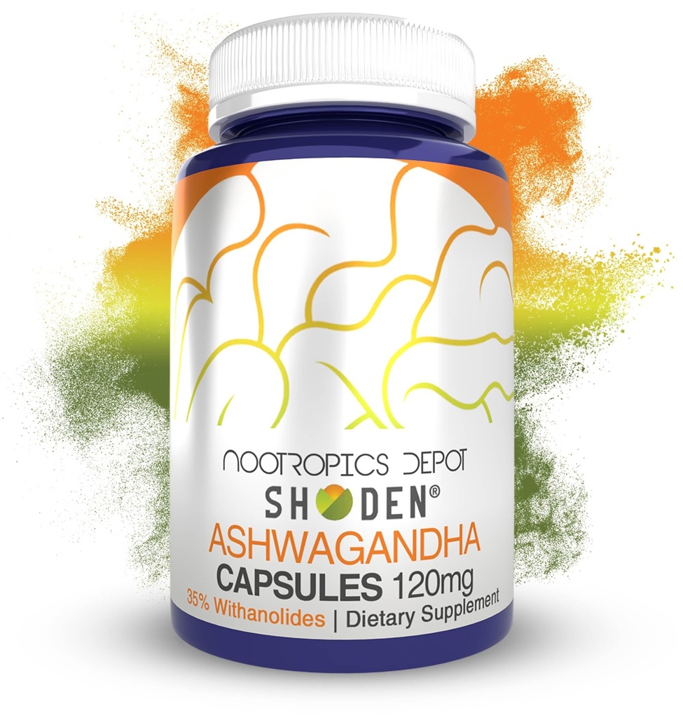 Nootropics Depot Shoden Ashwagandha Extract Cápsulas