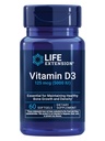 Vida Extensão Vitamina D3 125 mcg (5000 UI), Saúde Óssea, Desempenho Cérebro, Suporte do Sistema Imune, Sem Glúten, Não-GMO, Uma vez por dia, Dois-Mês de Fornecimento, 60 Softgels