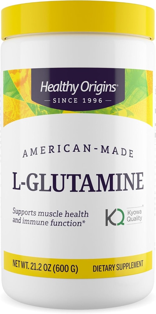 Origem saudável L-Glutamina (American-Made, Non-GMO), 21,2 Onça
