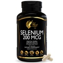 Cocó Março N.M.D. Selenium 200 mcg – Thyroid & Imune Support Supplement – Essential Mineral for Metabolism & Antioxidant Defense – Gluten Free, Dairy Free & Vegan – 3 Month Supply, 90 Veg Cápsulas