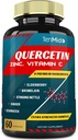 Quercetin Extract Cápsulas - Blend Elderberry, Bromelain, Ginger, Stinging Nettle, Echinacea, Black Pepper e Mais - 60 Cápsulas, 2 meses de fornecimento