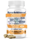 Suplemento de saúde do fígado para cães médios - Cardo de leite para cães Suporte de fígado com S-Adenosilmetionina (mesmo) & Silybin - 30 Comprimidos
