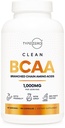 Tipo Zero BCAA 1000mg Aminoácidos de cadeia ramificada (180 Cápsulas, 90 Servos) com 500mg de L-Leucina, 1000mg de L-Isoleucina e L-Valina