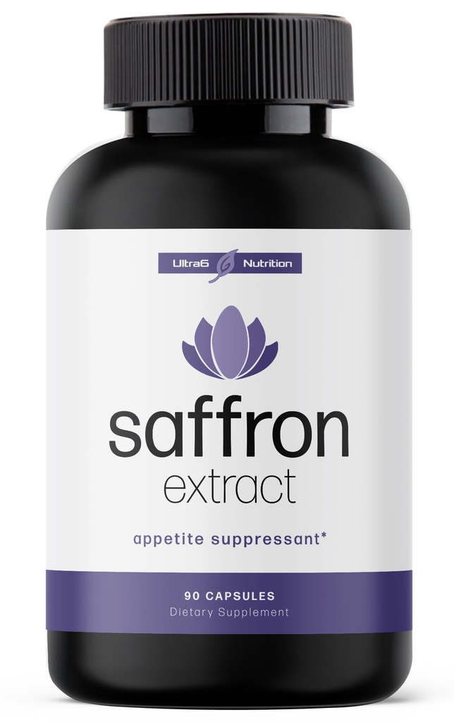 Puro Extrato de Açafrão - Supressor de Apetite para Perda de Peso Mulheres e Homens - Natural Fome & Craving Control Supplement - Suplementos de Açafrão para Energia & Mood Lift - 90 Cápsulas - Made in USA