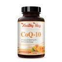 Via Saudável CoQ10 400mg 200 Cápsulas Absorção Rápida - Não-GMO
