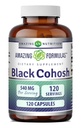 Fórmulas surpreendentes Black Cohosh Supplement 540 Mg por serviço Cápsulas Não-GMO Não-Gluten-Free .