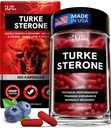 Suplemento de Turkesterone para homens - Suplemento de Turkesterone orgânico para o crescimento muscular w / Fadogia Agrestis Pterostilbene