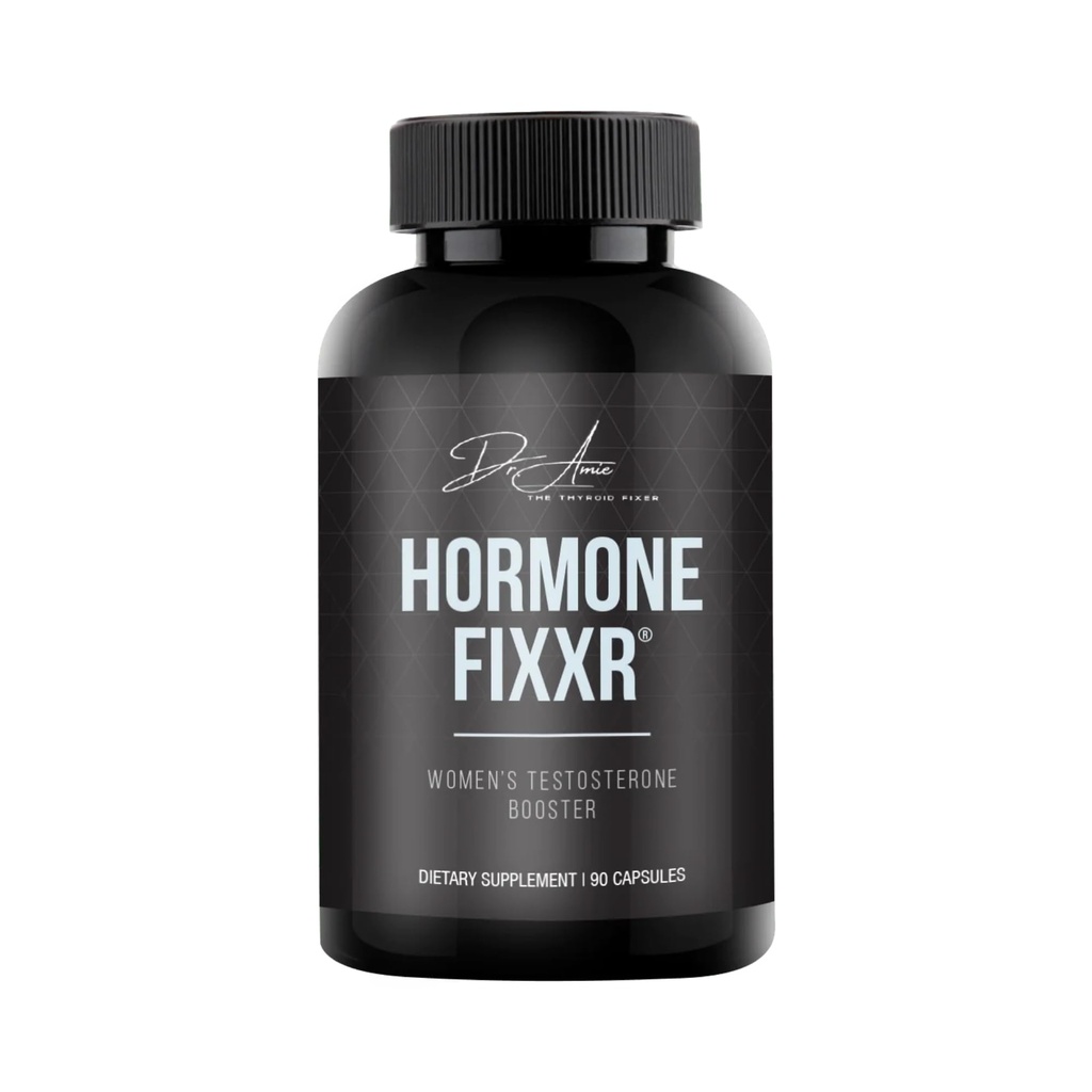 Suporte Hormônio por Dr. Amie □ Testosterona de Mulheres □ Fonte de 30 dias, 90 cápsulas