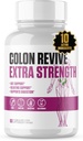 Colón Revive Força Extra #1 Classificado Colon Cleanse & Detox Supplement (Suporte Digestivo), reduzir o inchaço, alívio da constipação w/Buckthron, Alfalfa, Aloe Vera + Mais para homens e mulheres - 60 comprimidos