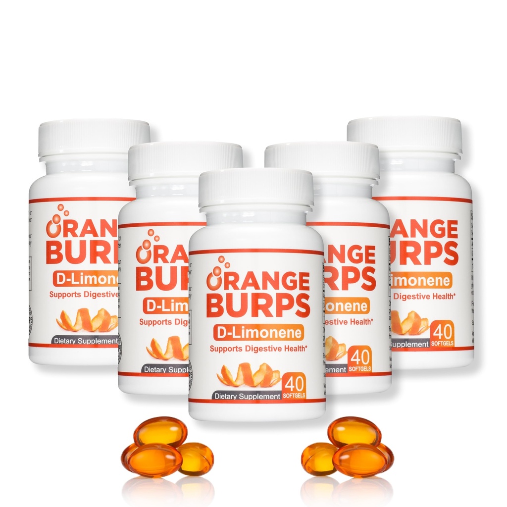 Laranja Arrotos - Redutor ácido D-Limonene (Antácido para Reflux Ácido), alívio da azia, alívio da DRGE, e alívio da indigestão