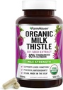 FarmHaven Silymarin Milk Thistle Cápsulas de 375mg Dosagem 30X Extrato Concentrado de Sementes e 80% Silymarin padronizado Não-GMO 120 Cápsulas Vegetais