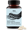 Dr. Steven Gabriel Natural Bloqueador DHT para mulheres e homens - Suplemento de crescimento do cabelo com serra Palmetto, Stinging Nettle, Pygeum Bark, Pumpkin Seed Oil Cápsulas (60 Caps)