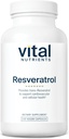 Nutrientes Vital Resveratrol Ultra Antioxidante de Alta Potência Trans Resveratrol para Apoio à Saúde Cardiovascular e Celular* Suplemento Vegan