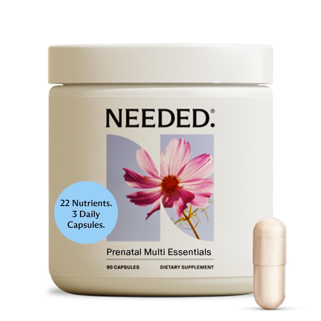 Precisava. Multivitamin para pré-natal , cápsula pré-natal Multi Essentials - Gravidez, aleitamento materno, pós-parto , experiente-Formulada e terceiro-parte testado, , 30-dia de fornecimento