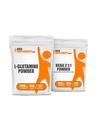 BulkSuplementos L-Glutamina 500g + BCAA 2:1:1 500g