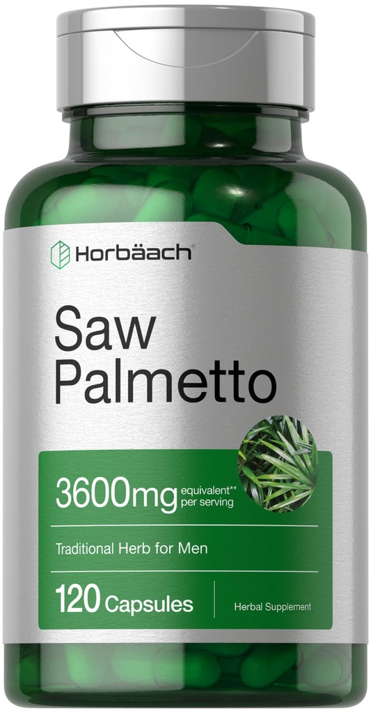 Horbäach Saw Palmetto Extract □ 120 Cápsulas