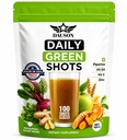 Filmes Verdes Diários – Superfood Pó com Wheatgrass, Matcha, Beterraba, Ashwagandha, Açafrão e Prebióticos – Imunidade e Apoio Energético – Vegan Greens Suplemento – 100 tiros
