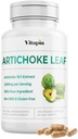 Vitapia extrato de folha de alcachofra orgânica para digestão saudável, Saúde do fígado e funções, Apoio antioxidante - 10:1 Ratio & 180 Cápsulas Veggie - Não-GMO, Sem glúten, Vegan-Friendly