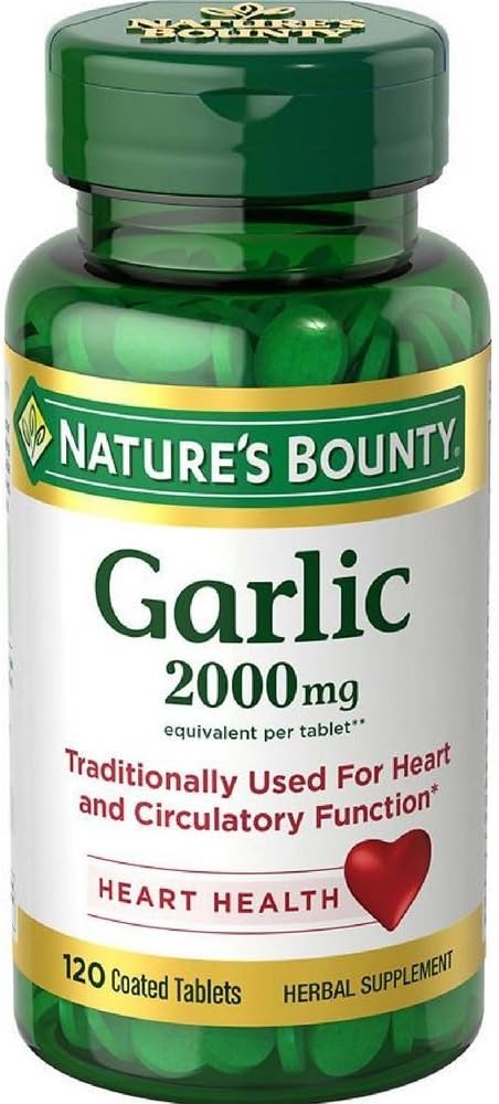Alho, 2.000 mg, 120 comprimidos revestidos